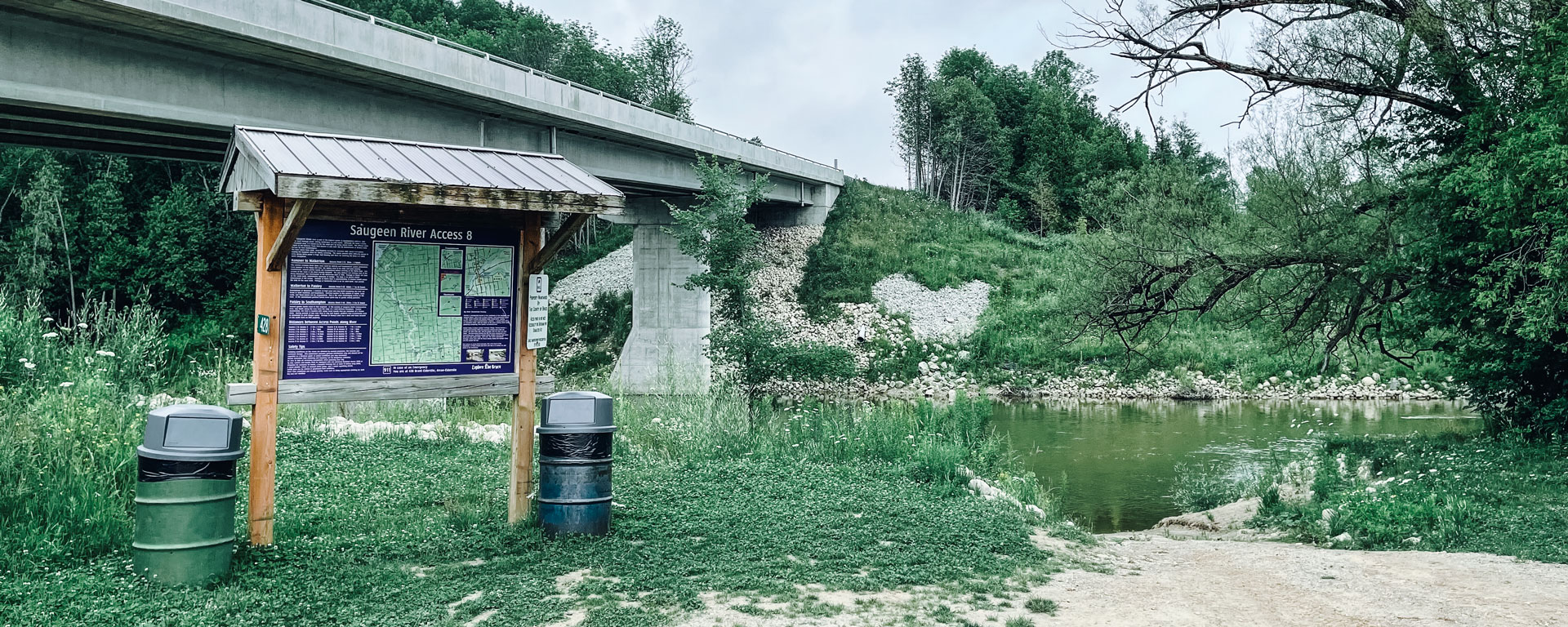 Saugeen river access point 8