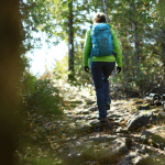 Person hiking